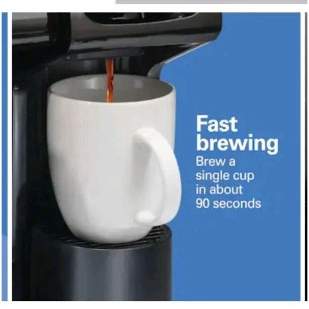 Hamilton Beach FlexBrew Trio 12 Cups Filter Coffee Machine - SingleServe Pod/Gro